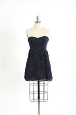 Urban Outfitters Coincidence & Chance blue STARS 100% cotton mini Dress Sz. M