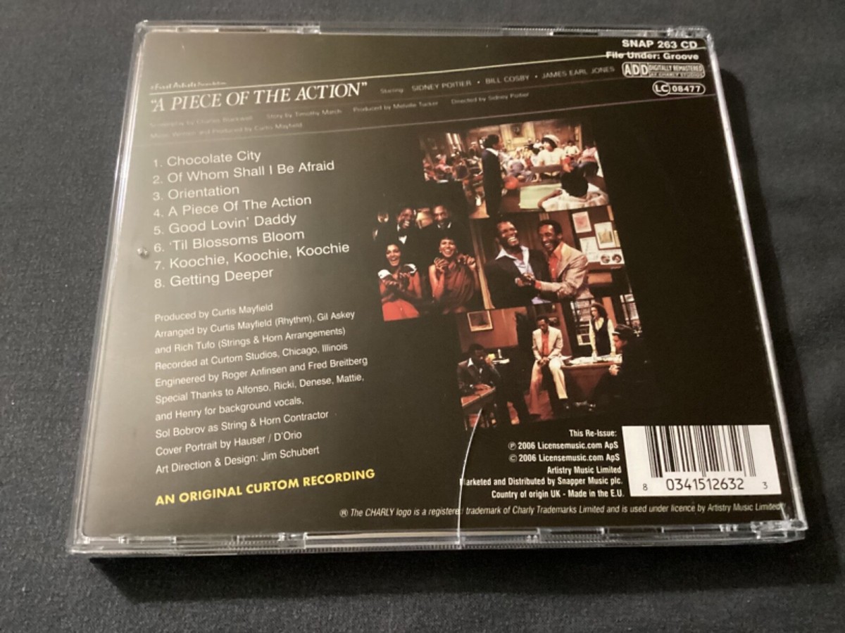 良品CD Mavis Staples A Piece Of The Action Mavis Staples - A Piece Of The Action CD (produced by Curtis