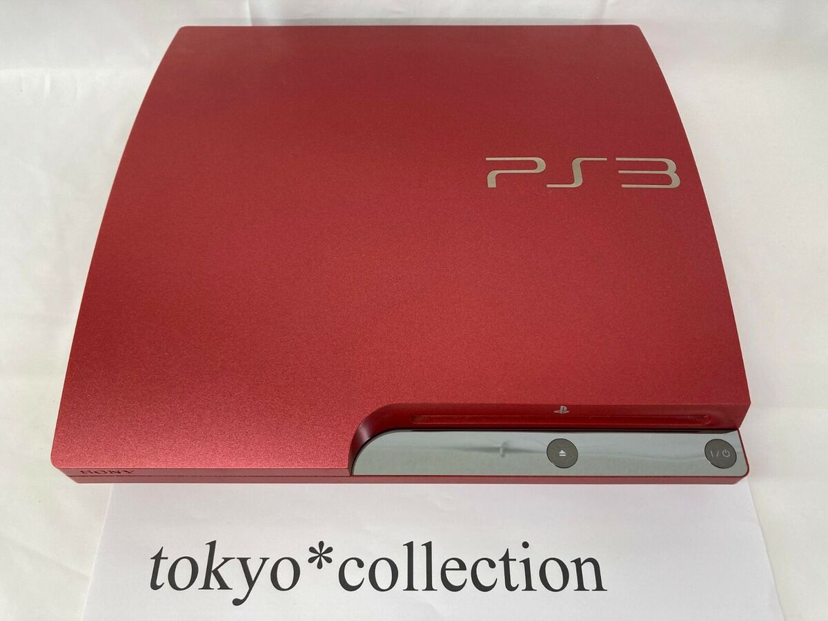 Sony PlayStation 3 PS3 320GB CECH-3000B Red Game Console Box NTSC-J (Japan)  F/S