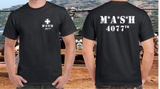 CAMISETA 4077TH MASH CAMISETA ROPA EJÉRCITO FUERZAS ESPECIALES EJÉRCITO MÉDICO CAMISETA