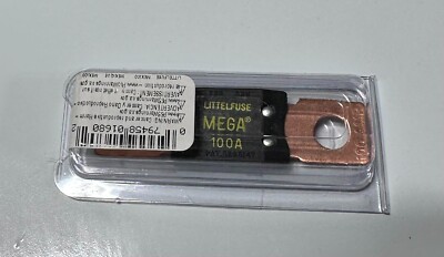 MEG100 / 0MEG100.X Genuine Littelfuse 100 Amp Mega Fuse OEM - New