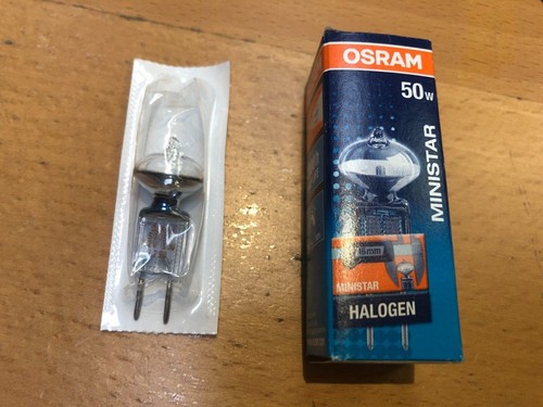 OSRAM MINISTAR AXIAL-REFLECTOR 50W 50050 WFL GY6,35 MADE IN GERMANY 2000h 12V - Bild 2 von 2