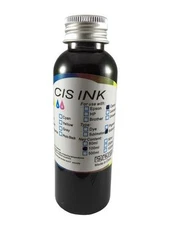 Black Edible Ink Refill Kit for Canon Epson  Printers 100ml Ink Bottle