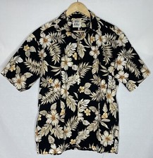 Pau Hana Hawaii Shirt Mens M Hawaiian Aloha Floral Button Front