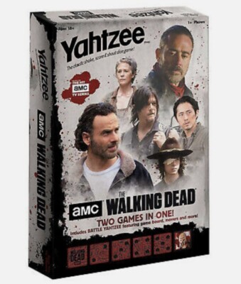 Yahtzee: AMC The Walking Dead - Battle Yahtzee Two Games In One BRAND NEW SEALED