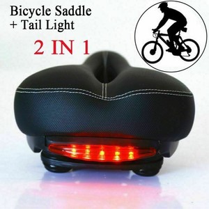Sella Sediolino Sedile Soft Con Luce Posteriore Per Bici