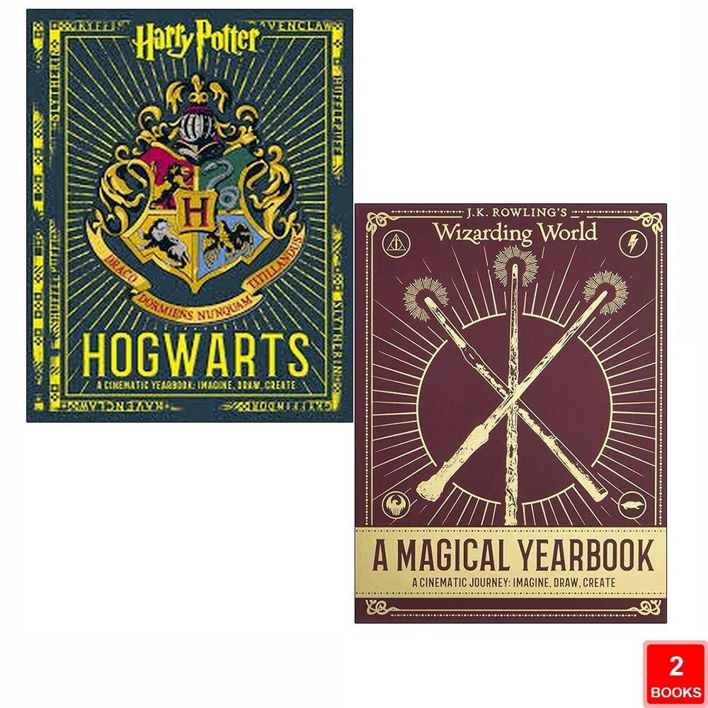 Harry Potter Hogwarts A Cinematic,J.K. Rowling Wizarding World A Magical 2 Books