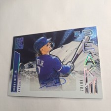 Bobby Witt Jr RC 2022 Panini Capstone PEAK Blue auto /99 Rookie