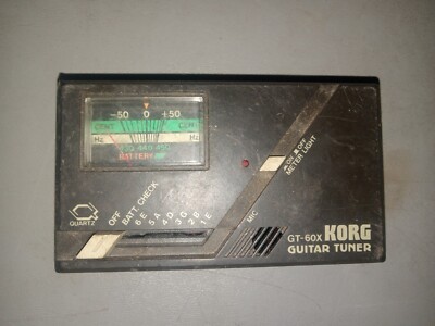 Korg Guitar Tuner GT-6 Music Vintage Japan