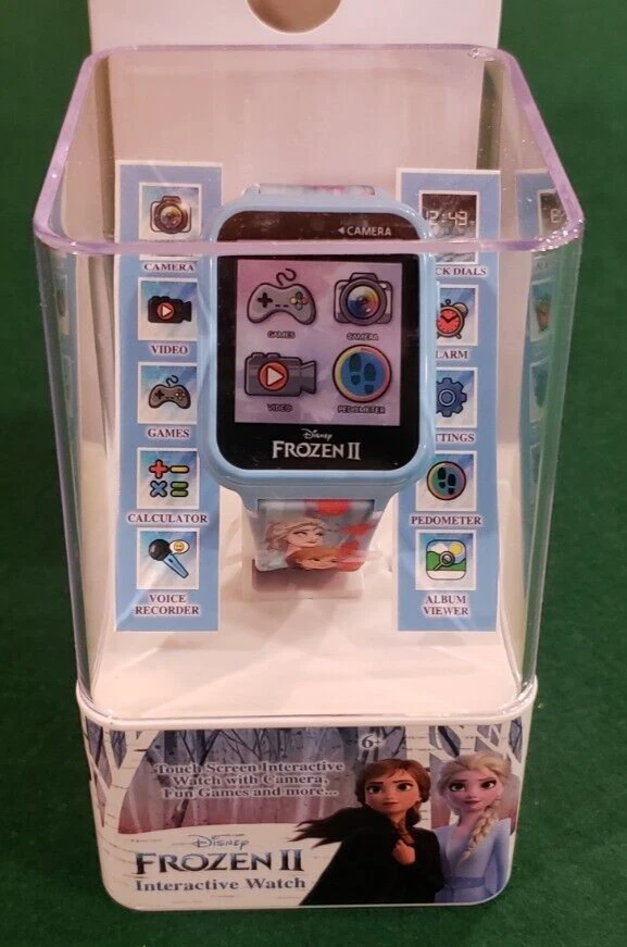 NEW Disney Frozen 2 iTime Interactive Kids Smart Watch Blue
