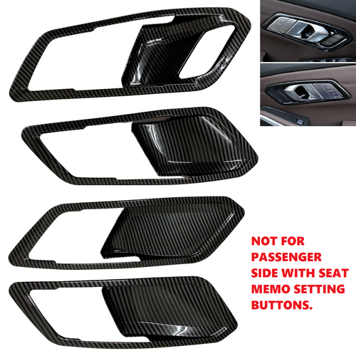 3pcs Carbon Fiber ABS Dash Interior Trim Set For BMW 330i 430i - Foto 7