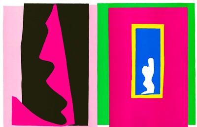 Henri Matisse Lithograph ''Le Destin'' from the 1983 MoMA Jazz Portfolio