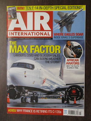 AIR INTERNATIONAL UK MAGAZINE MARCH 2021 AFRICAN AVIATORS BOEING MAX FACTOR