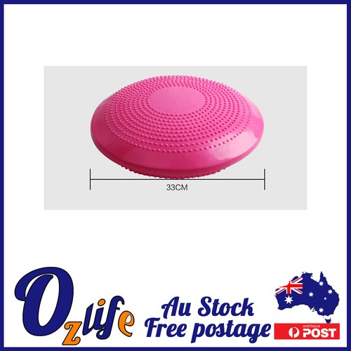 Balance Stability Cushion Wobble Air Disc Ankle Knee Strength Rehab Exercise AU - Picture 3 of 4