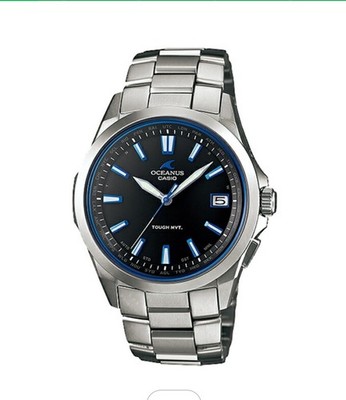 CASIO OCEANUS OCW-S100-1AJF Titanium Solar Radio Sapphire Men's Watch Japan