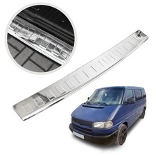 Rear bumper trim for Volkswagen VW Caravelle (T4) 1990-2003 Chrome Polished