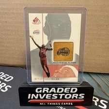 Darius Miles 2000-01 SP Game Floor Authentic #DM Los Angeles Clippers