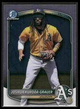 2025 Bowman Draft - Chrome Josh Kuroda-Grauer #BDC-125 - ATHLETICS