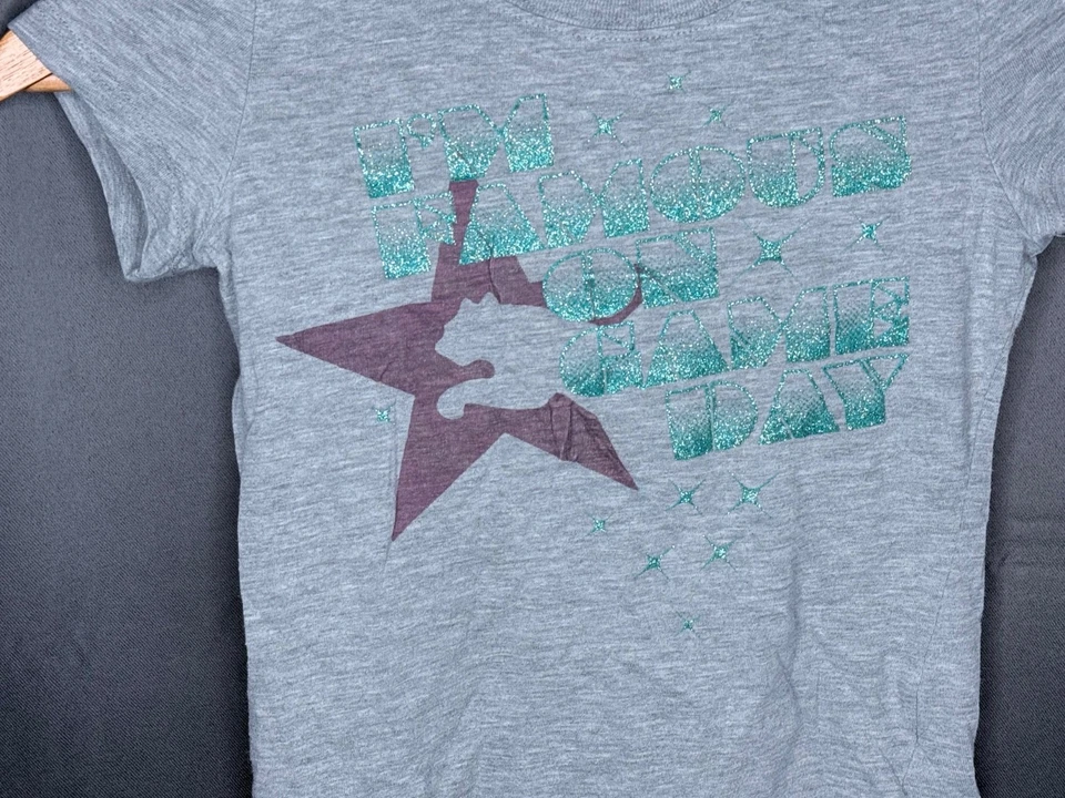 Puma girls active t shirt PGH27152 020 Grey Heather size S - Image 2 of 4