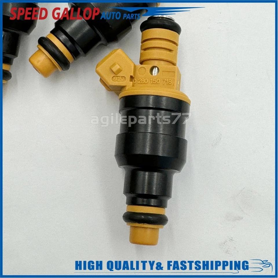 8x Inyectores de combustible originales BOSCH Upgrade para Ford F150 F250 F350 0280150718 Foto 3 de 4