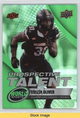 2025 World of Sports Prospective Talent Green Foilboard Collin Oliver READ 1na7