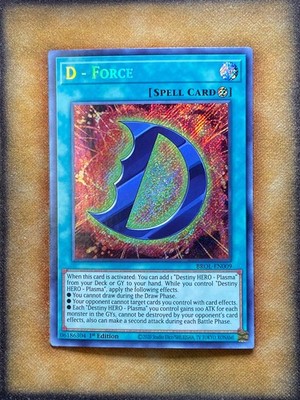 Yugioh D - Force BROL-EN009 Secret Rare 1st Ed NM