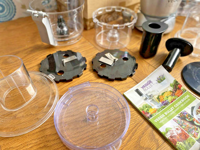 Veggie Bullet 3 in 1 Küchenmaschine Scheiben Zerkleinern Spiralisierer - ERSATZTEILAUSWAHL