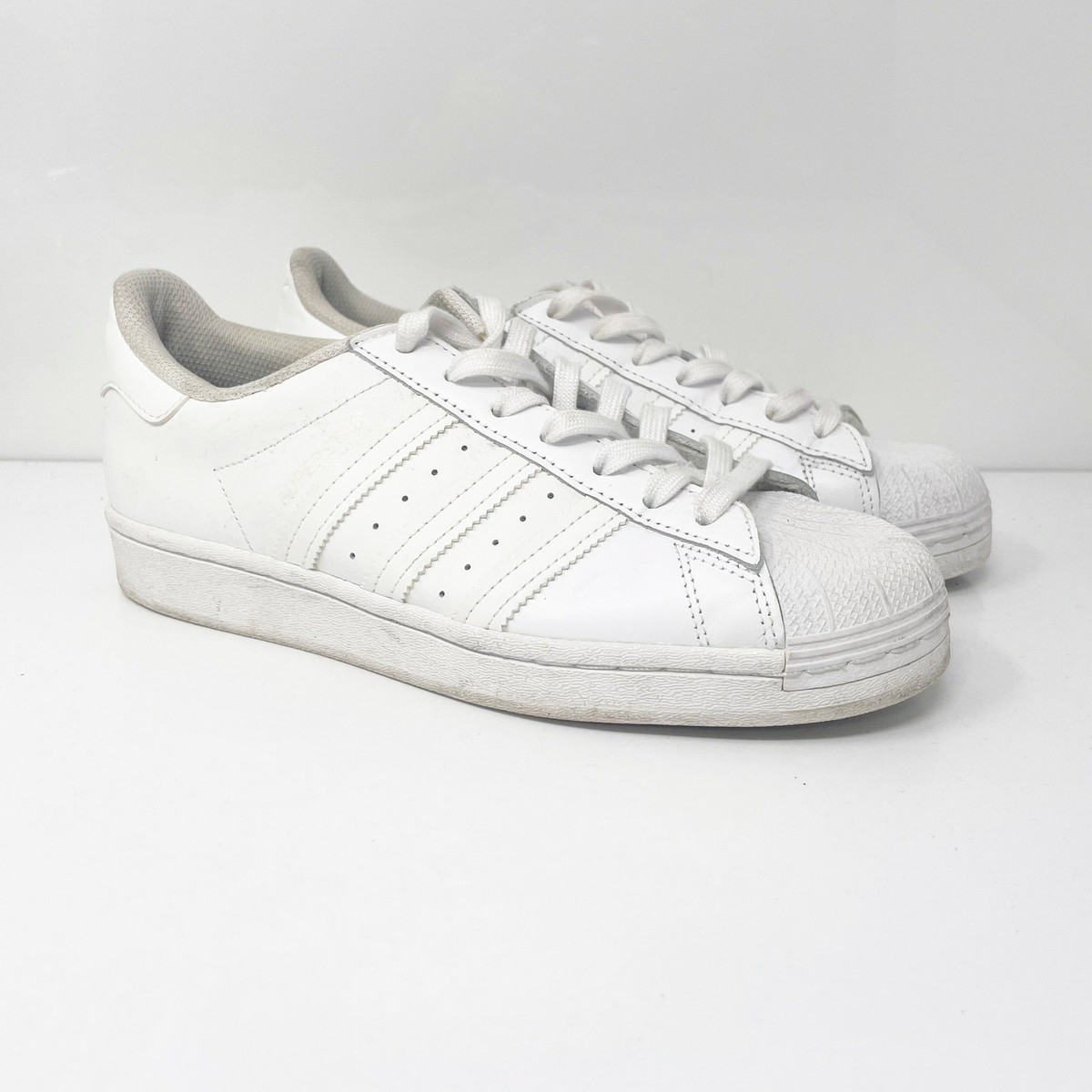 Size 8 - adidas Superstar Triple White W for sale online | eBay