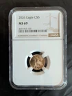 U.S. Mint American Eagle Gold G$5 2026 1/10 oz NGC MS 69 Coin