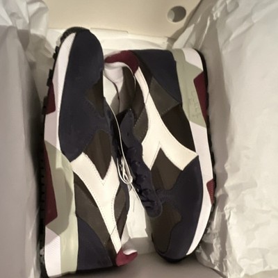 Diadora Heritage Trident 90 Ripstop Forest Night Lace Up Men's Low Top Sneakers