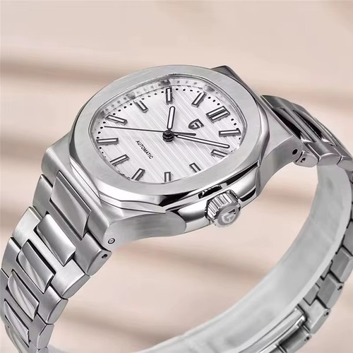 Orologio Uomo Automatico 40MM PAGANI DESIGN Subacqueo Impermeabile Zaffiro Inox NUOVO - Foto 3 di 9