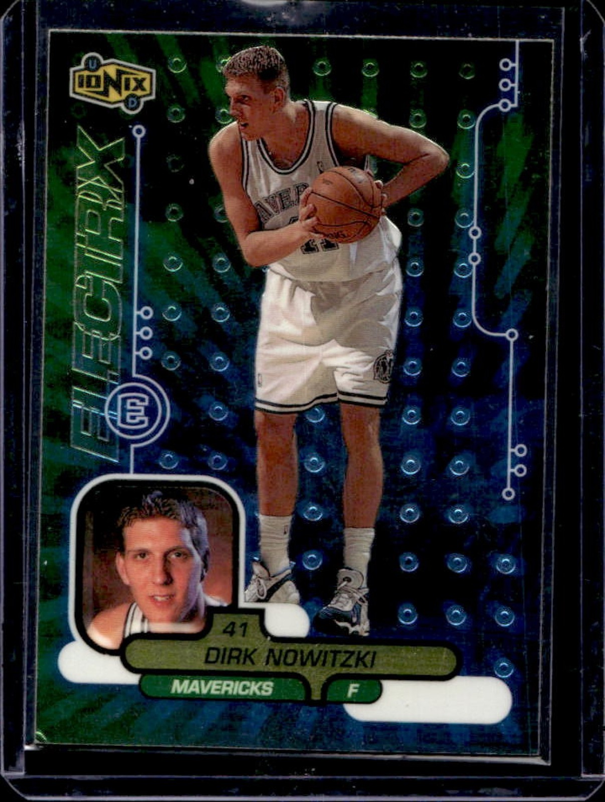 1998-99 Upper Deck Ionix Dirk Nowitzki Rookie RC #69 Mavericks