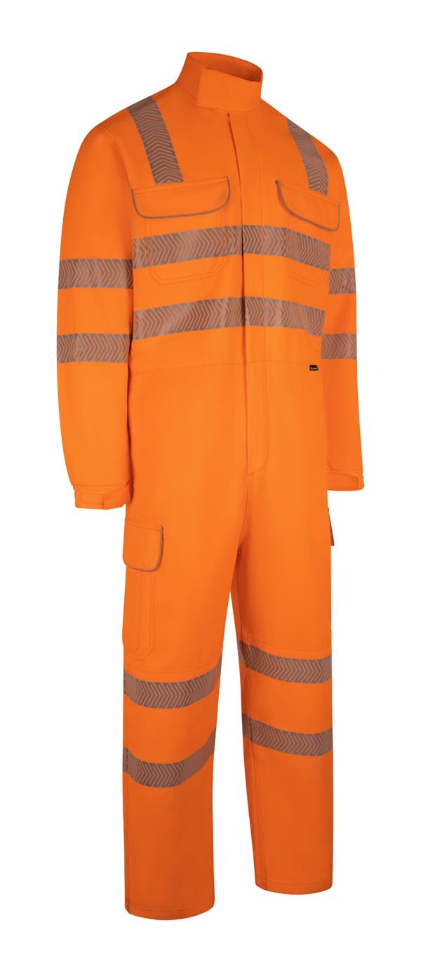 Beeswift Arc Compliant Hi-Vis Coverall Orange Size 38
