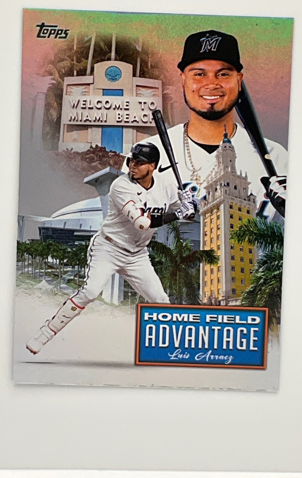 2024 Topps Luis Arraez Homefield Advantage #HFA-19 Miami Marlins