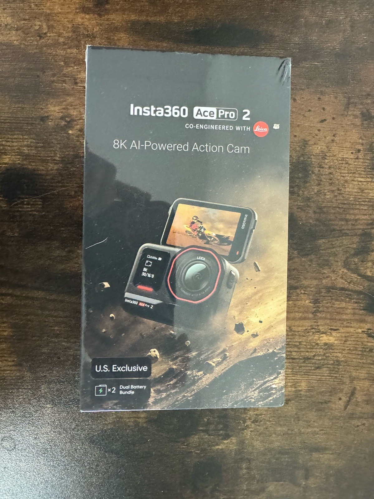 Insta360 Ace Pro 2 Action Camera- Dual Battery Bundle- BRAND NEW- FAST SHIP
