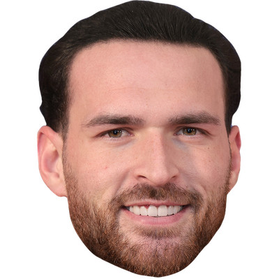 Ronnie Vint (Stubble) Big Head. Larger than life mask.