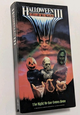 #ad #ad GoodTimes Halloween III: Season of the Witch VHS 1982 CLEAN*** No creases $50.00