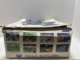 Sega Saturn Console Complete In CIB Tested Controller Cords New Clock Battery 