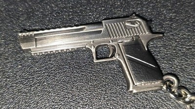Desert Eagle 3-D *44 Magnum* Schlüsselanhänger / Titan beschichtet 