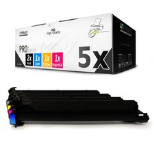 5x PRO Cartridge for Konica Minolta Bizhub C-250-P C-240 C-252-P