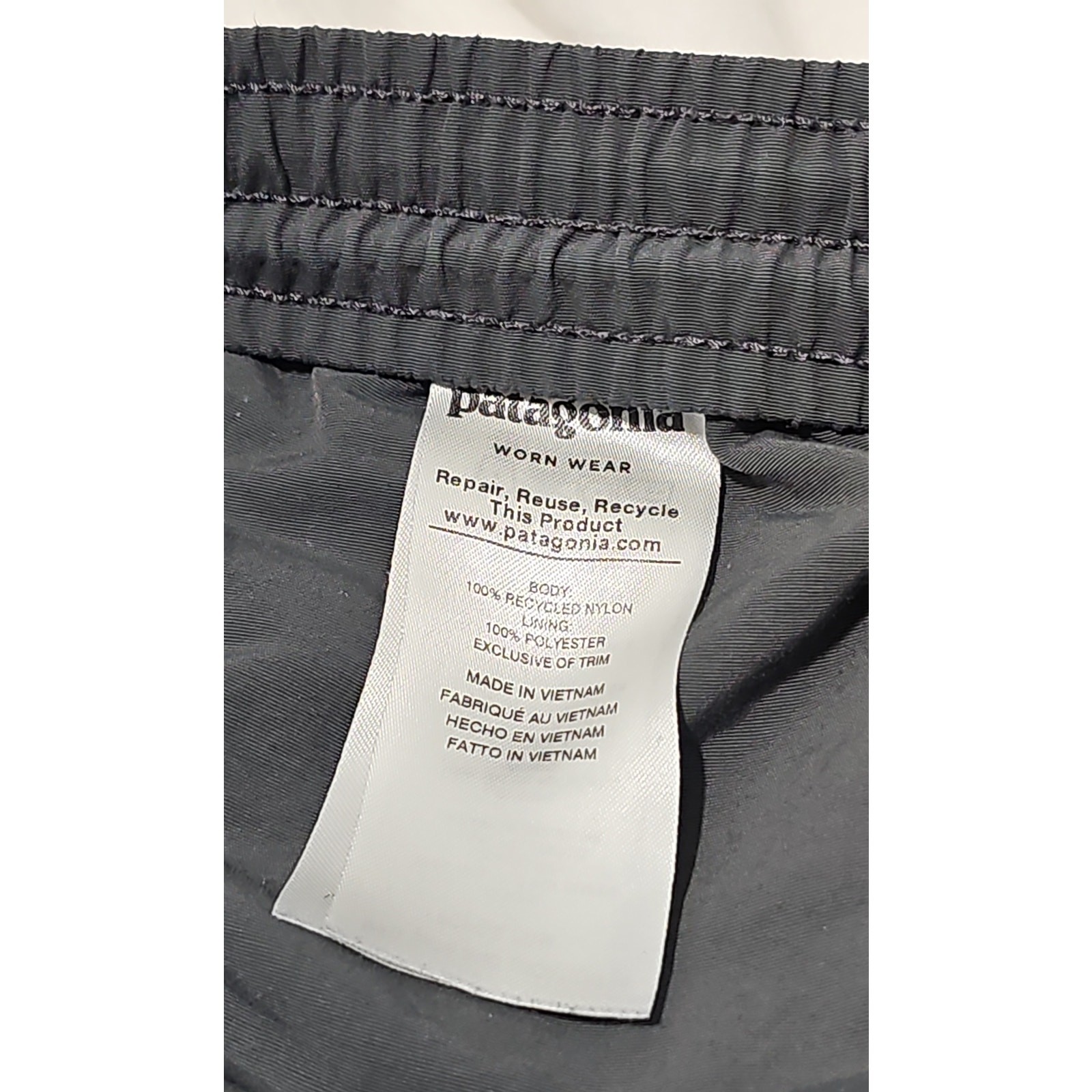 Patagonia Baggies Pants Joggers Mens XL Nylon Graphite Gray Hiking 55211 thumbnail 10