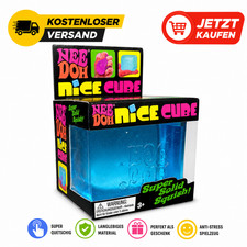 Neu Nee Doh Nice Cube Blau Quetschspielzeug A...