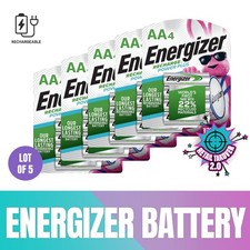 Energizer Power Plus Rechargeable AA Batteries 4 Pack Lot of 5
