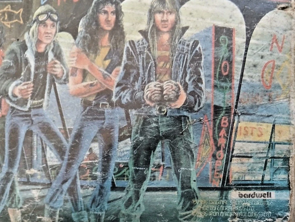 Rare Iron Maiden Zimbabwe Release Somewhere In Time.One Chance To Add 2 Collects - Image 4 of 4