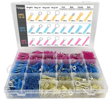 Kit 550PCS Conectores El ctricos Impermeables Termorretr ctiles
