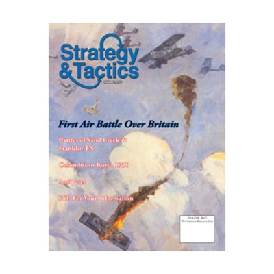 Decision Games Strategy & Tactic  #255 w/First Air Battle Over Brita Mag VG/VG+