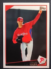 2009 Topps Update & Highlights JA Happ #UH30