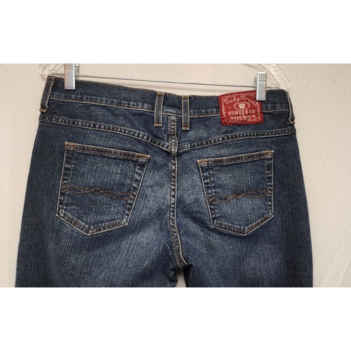 Lucky Brand Dungarees Classic Fit Blue Denim Jeans Comfort Stretch Size 30R - Picture 5 of 7