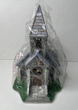 PartyLite Olde World Village #2 The Church Tea-light House #P7321