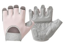 Guantes de entrenamiento antideslizantes sin dedos para levantamiento de pesas